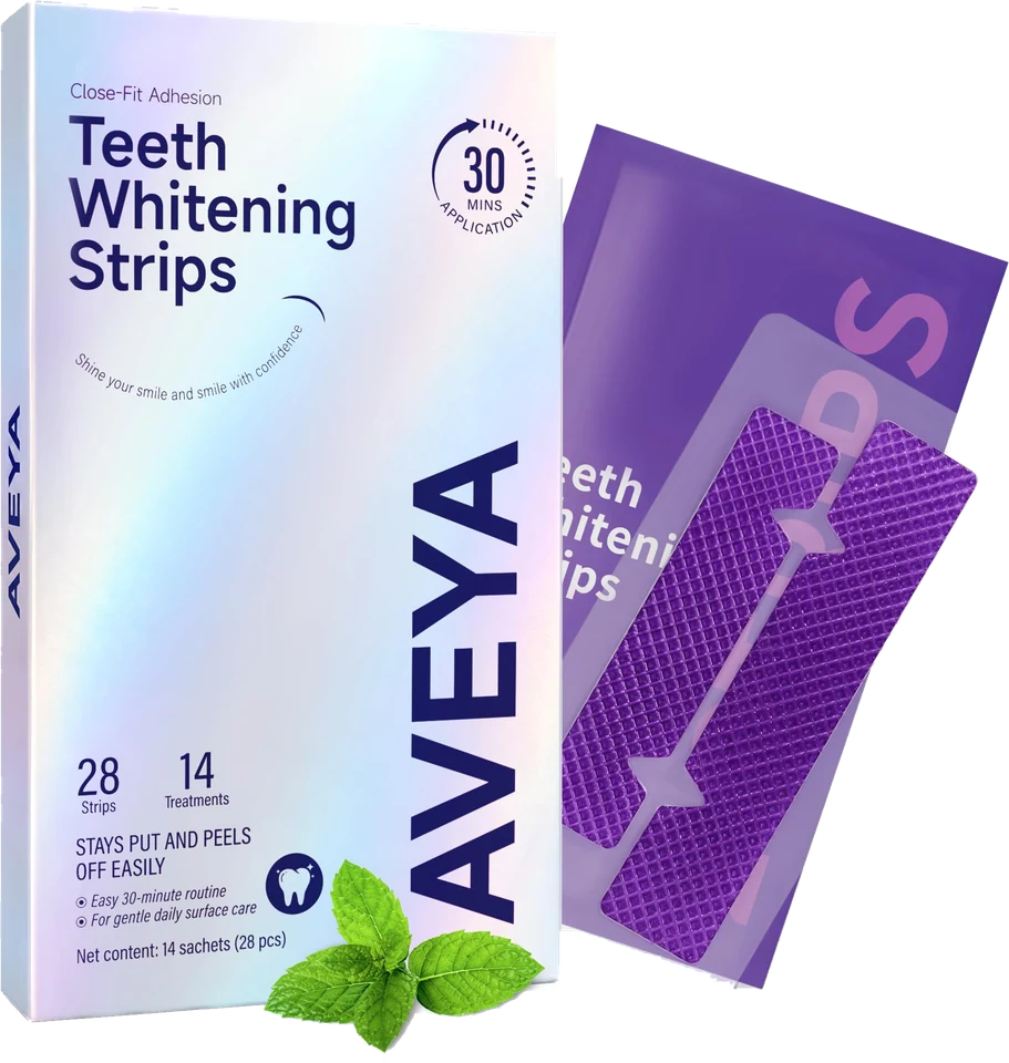 Teeth Whitening Strips, 2 sizes: 14 treatments and 28 treatments